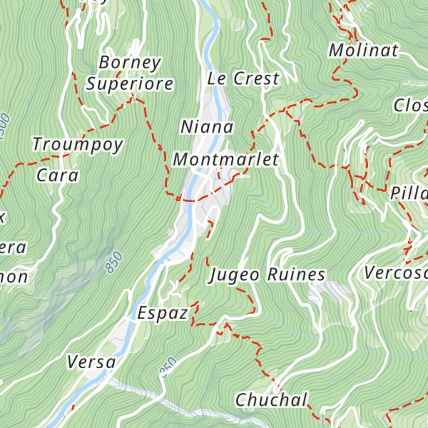 Map of Centro Visitatori Riserva Naturale Mont mars