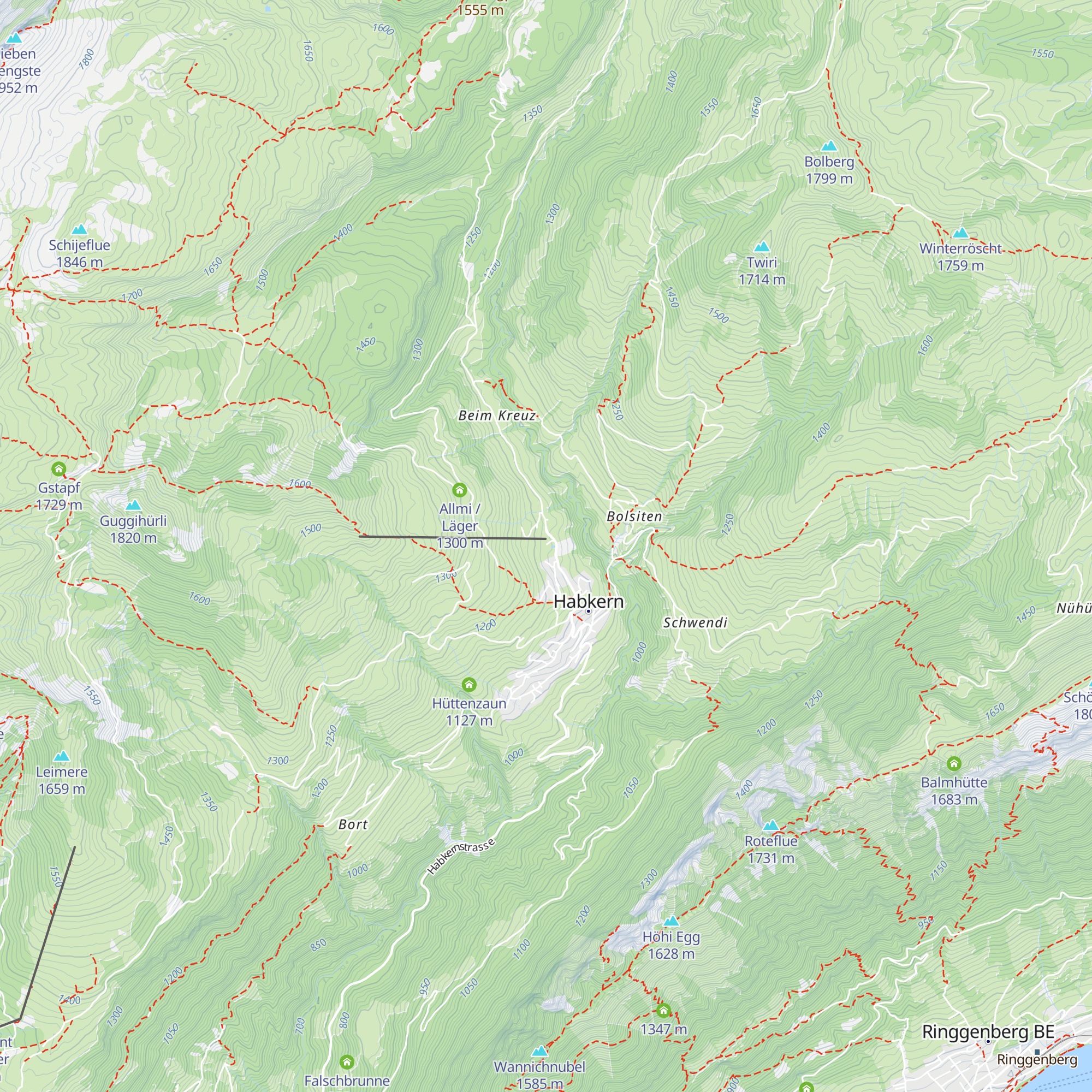 Alpenblick map