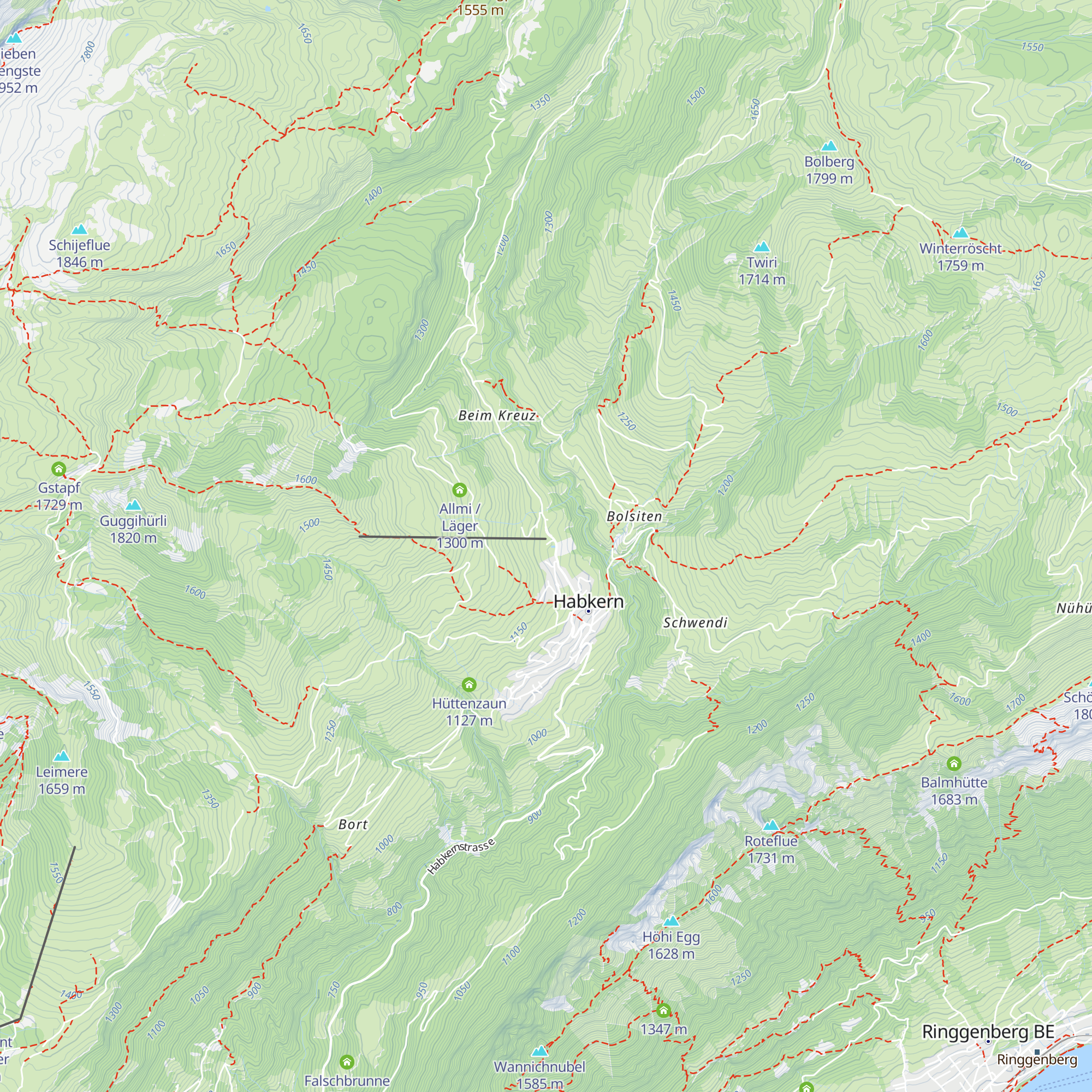 Alpenblick map