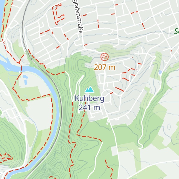 Map of Kuhberg