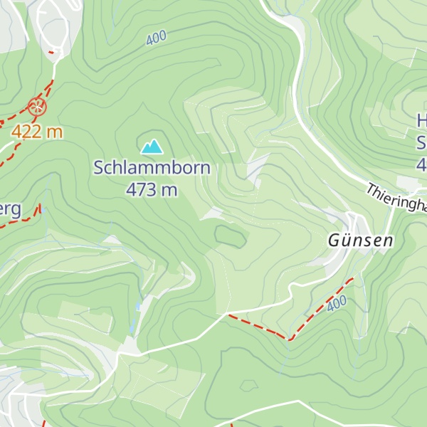 Map of Jahnhütte