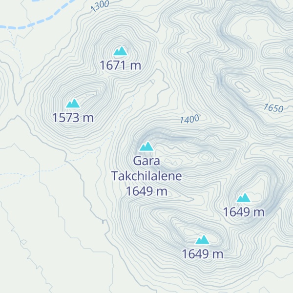 Map of Gara Takchilalene