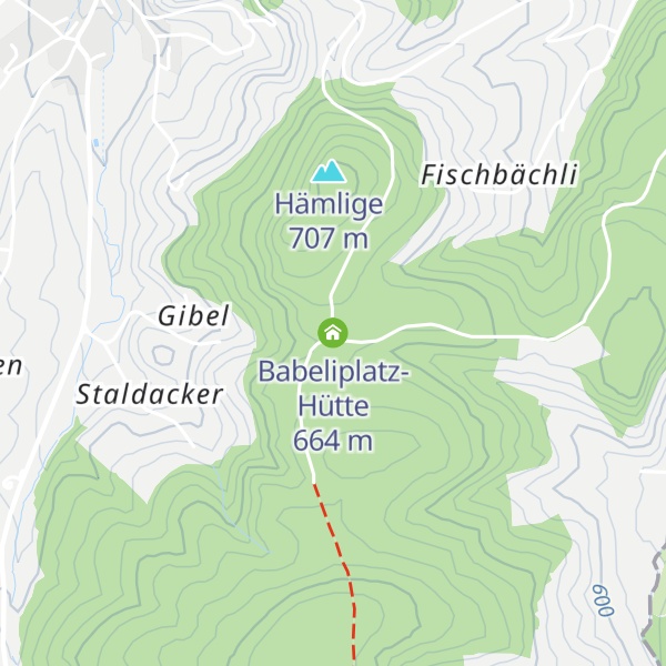 Map of Babeliplatz-Hütte