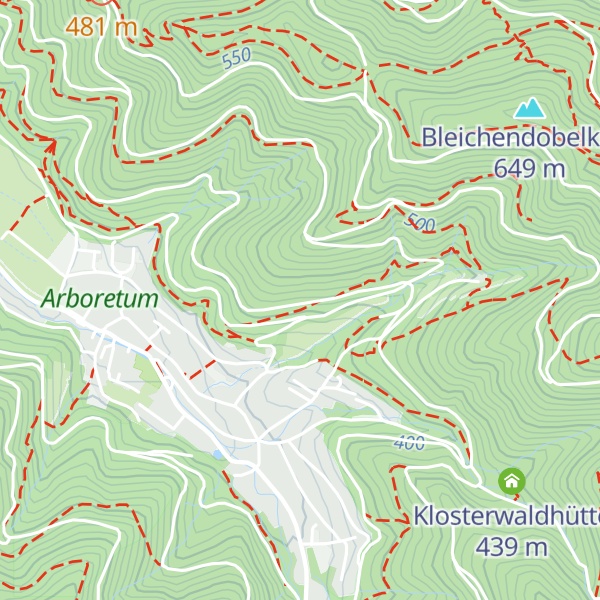 Map of Weiße Hütte