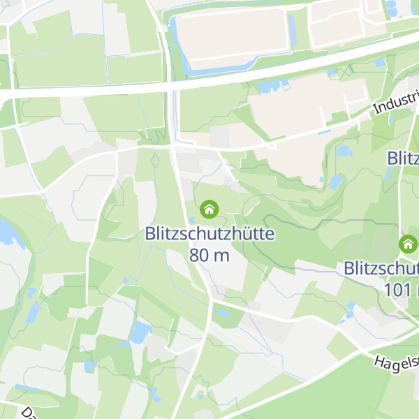 Map of Blitzschutzhütte