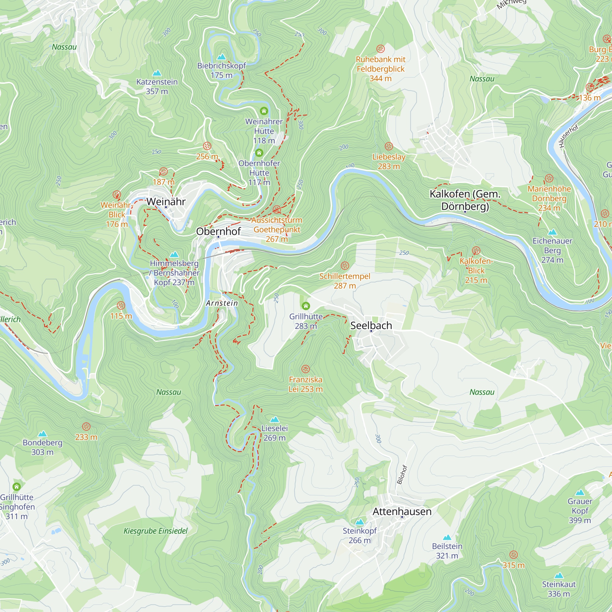 Grillhütte map