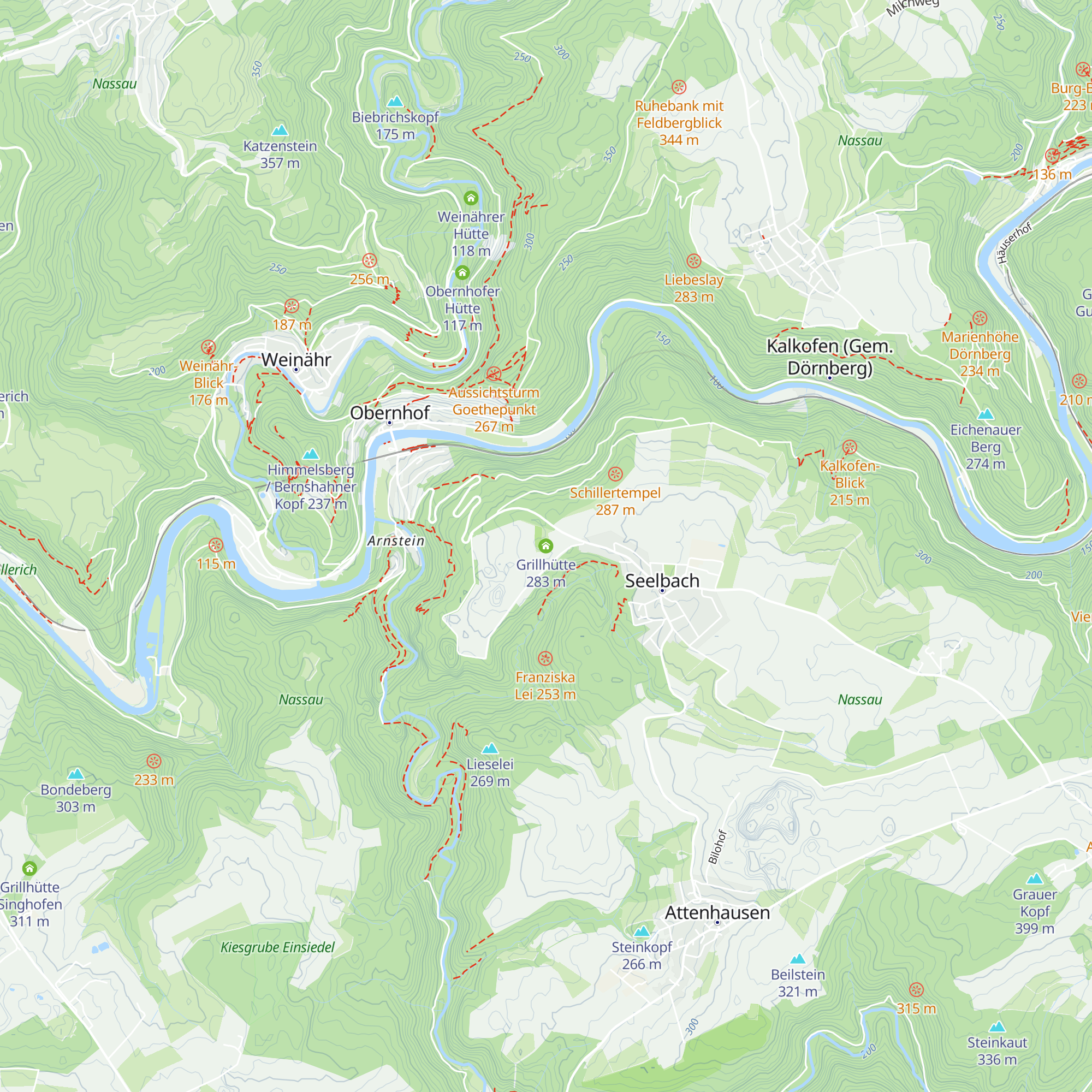 Grillhütte map