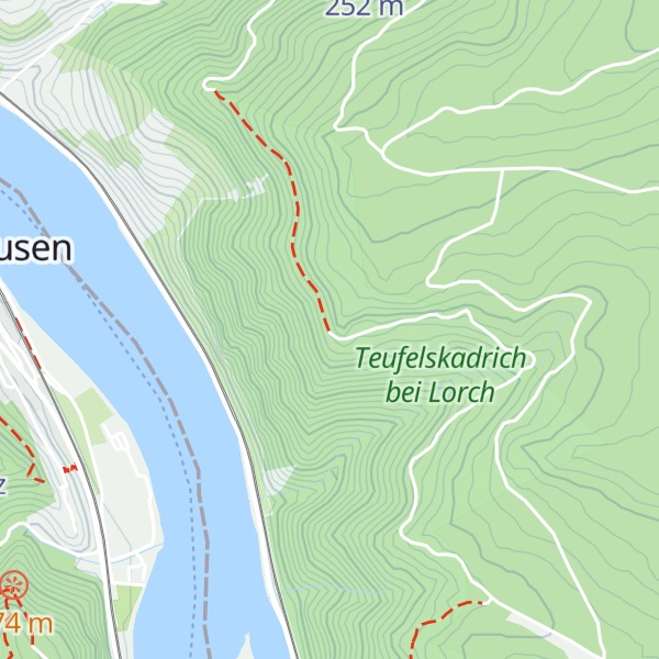 Map of Paul-Claus-Hütte