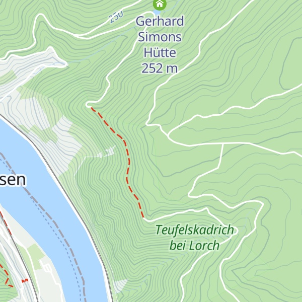 Map of Robert Weber Hütte