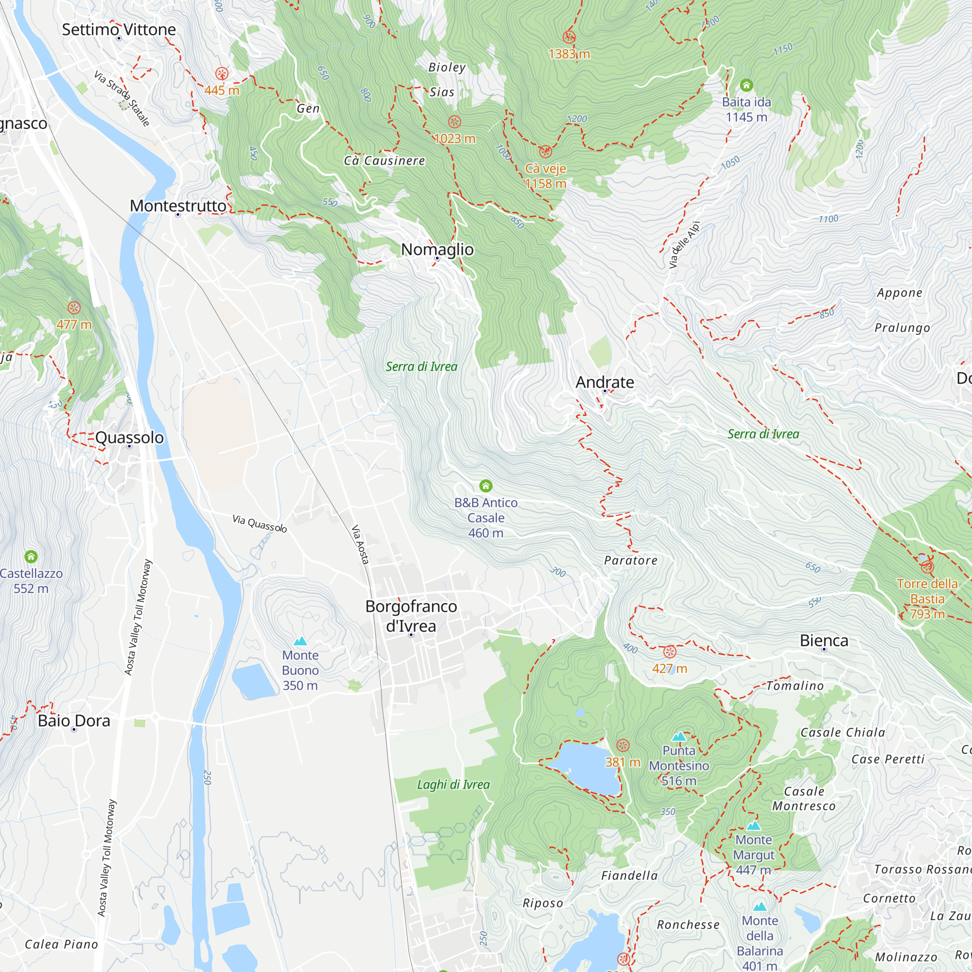 B&B Antico Casale map