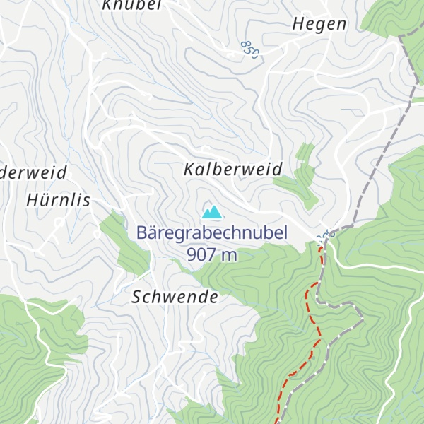 Map of Bäregrabechnubel