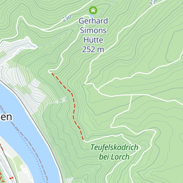 Map of Teufelskadrich