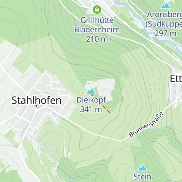 Map of Dielkopf