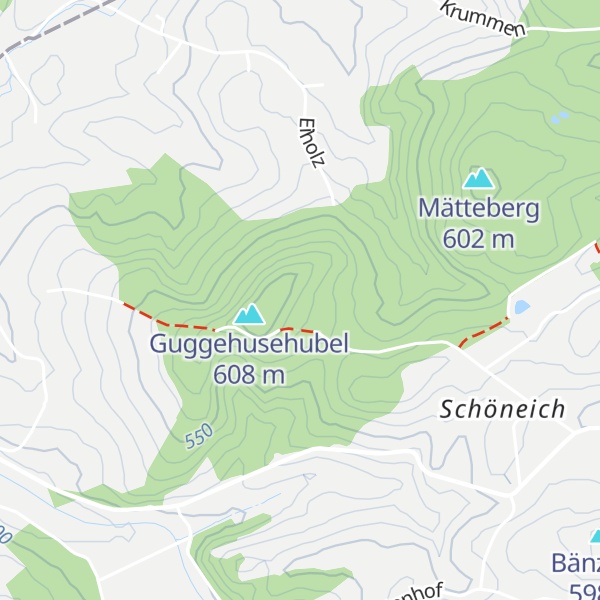 Map of Waldhütte Bowald
