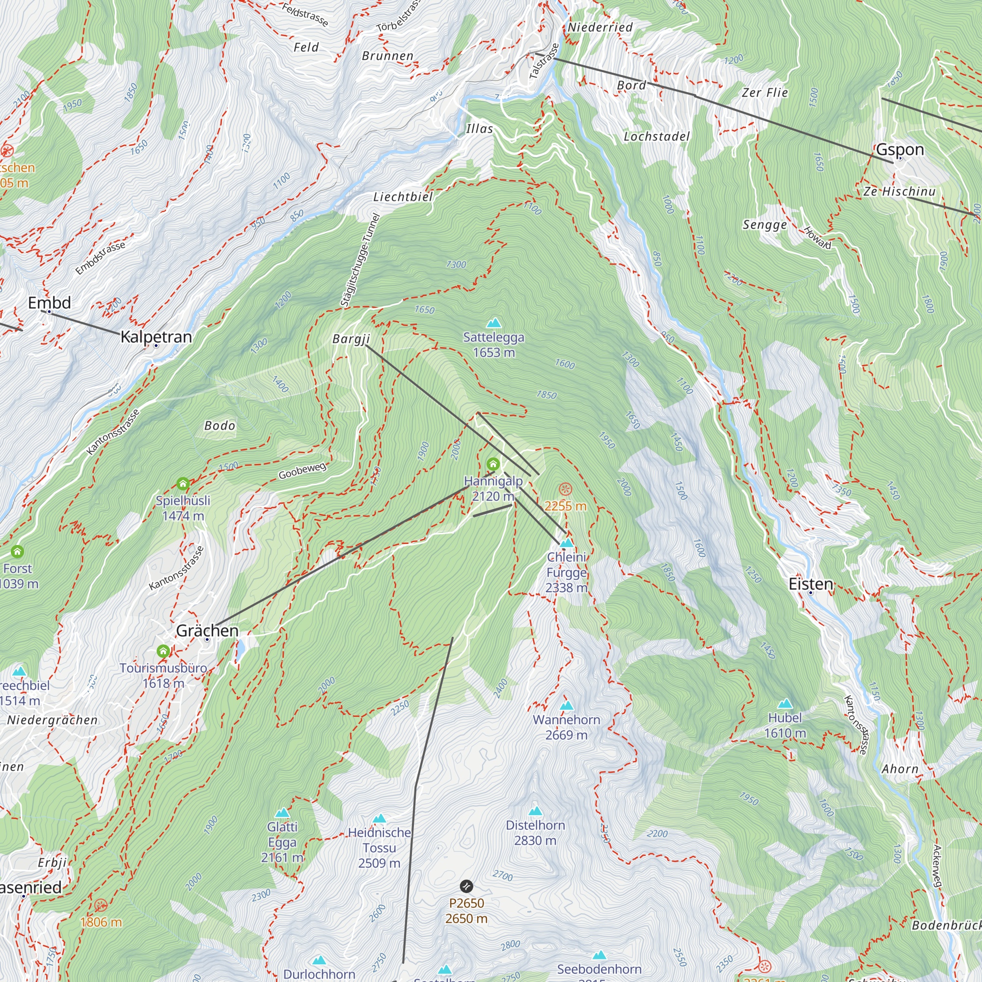 Aufwärmhütte map