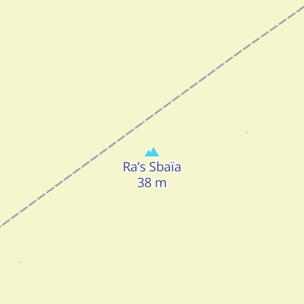 Map of Ra’s Sbaïa