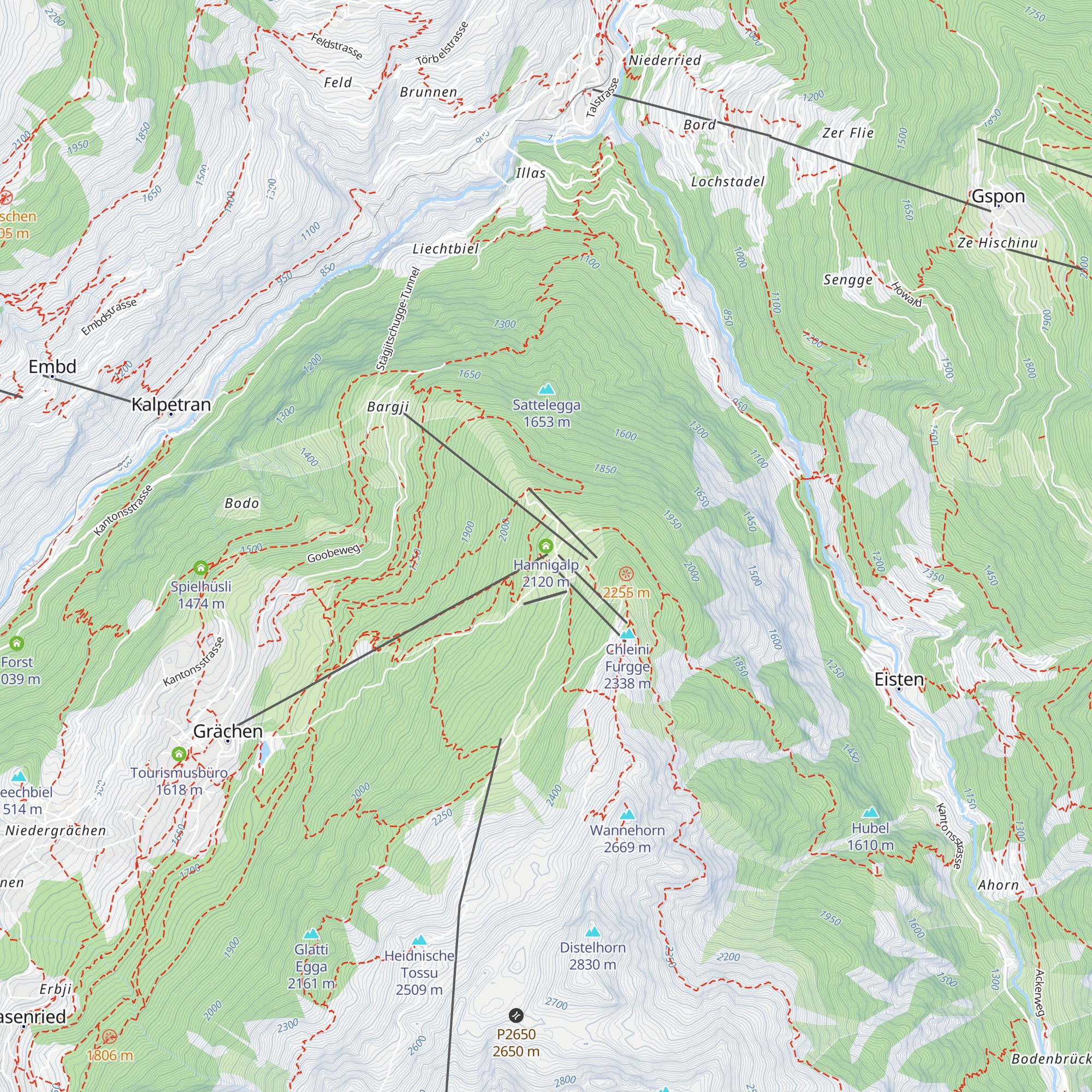 Hannigalp map
