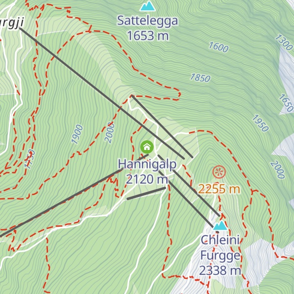 Map of Hannigalp