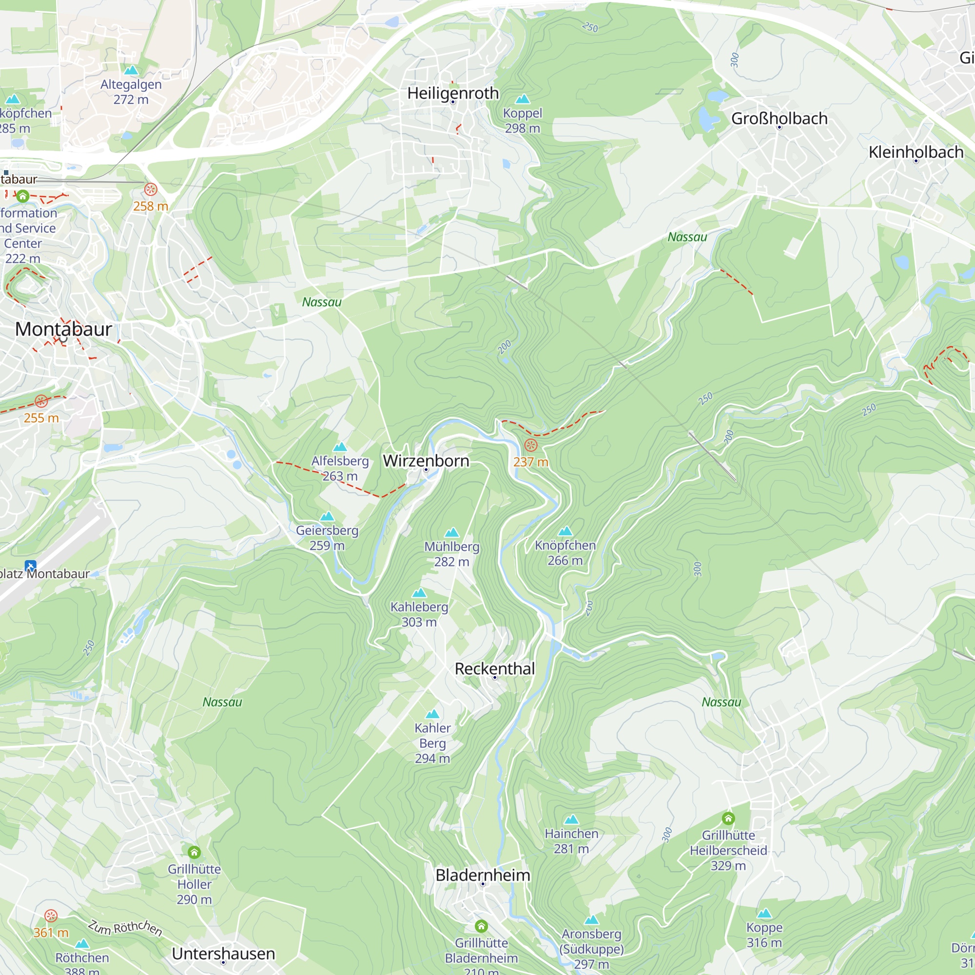 Grillhütte map