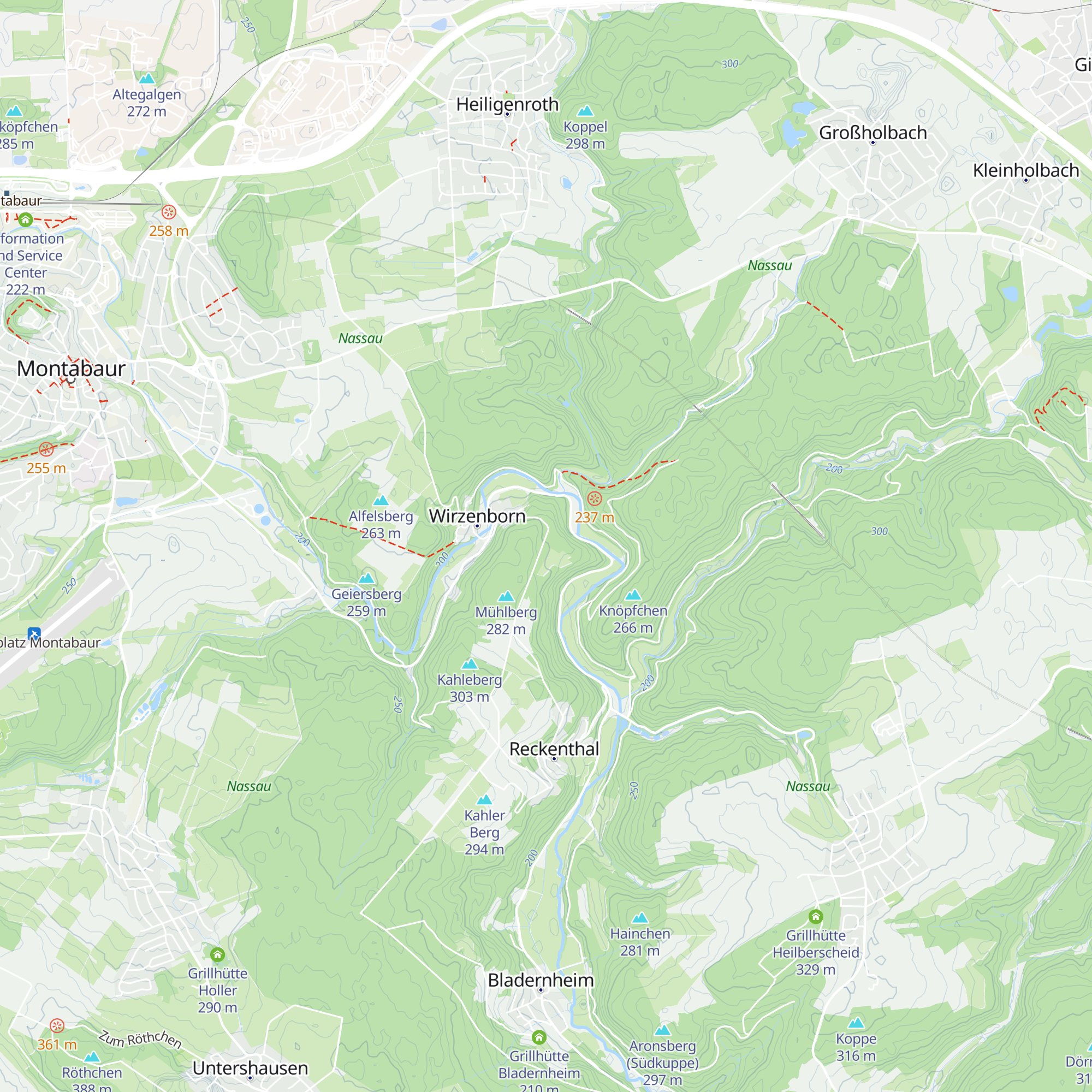 Grillhütte map