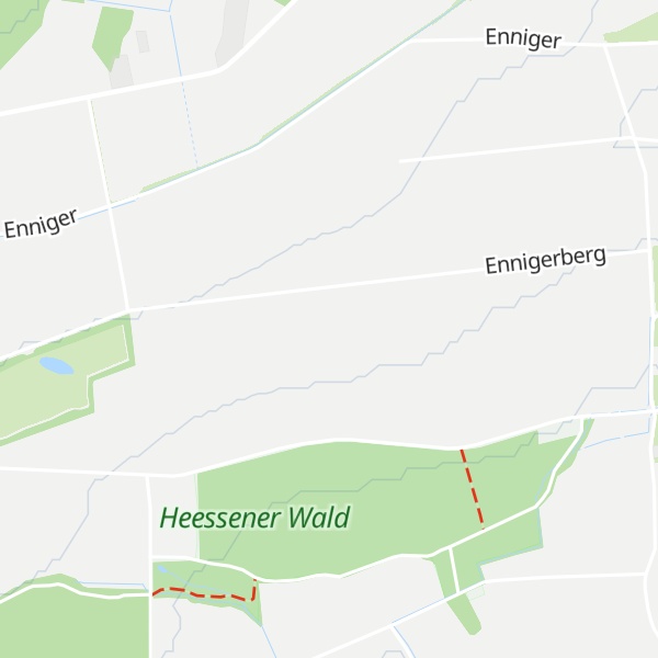 Map of Enniger Berg