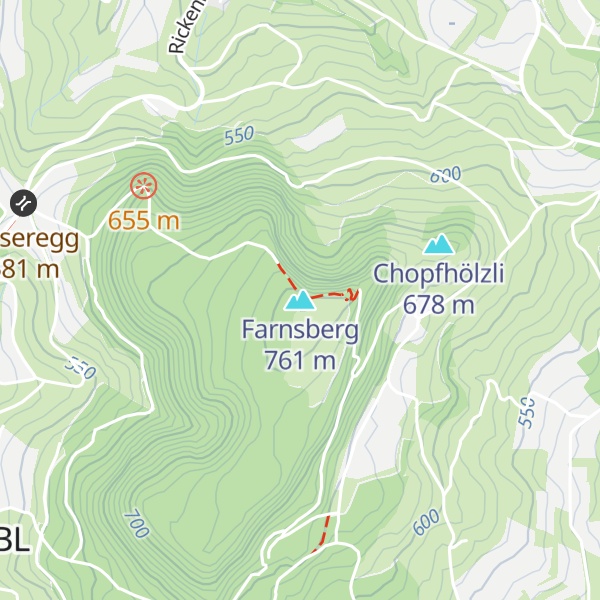 Map of Farnsberg