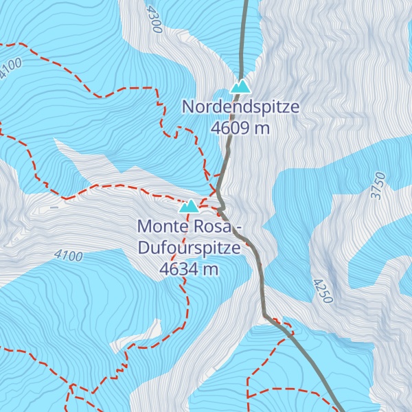 Map of Grenzgipfel