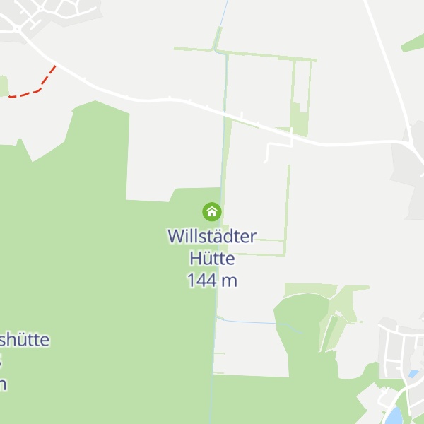 Map of Willstädter Hütte