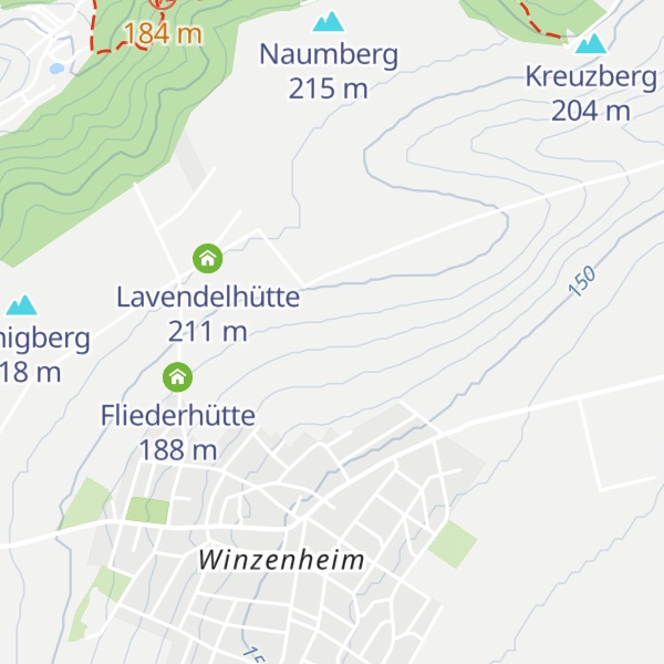 Map of Rosenhütte