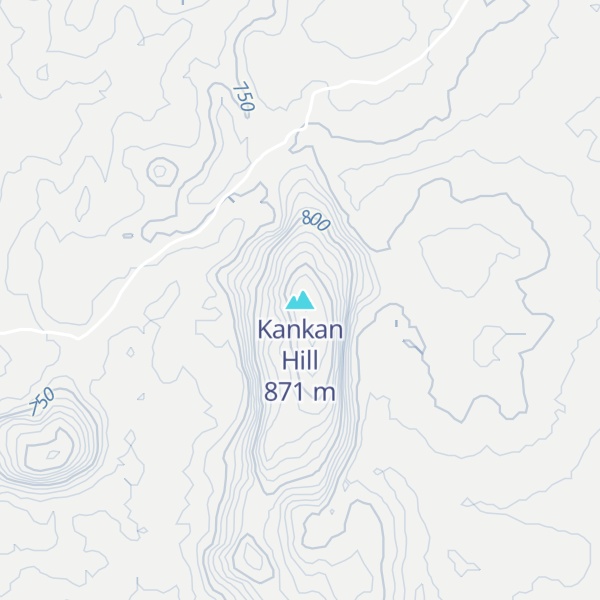 Map of Kankan Hill