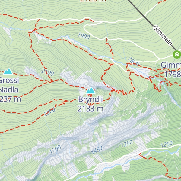 Map of Bryndli
