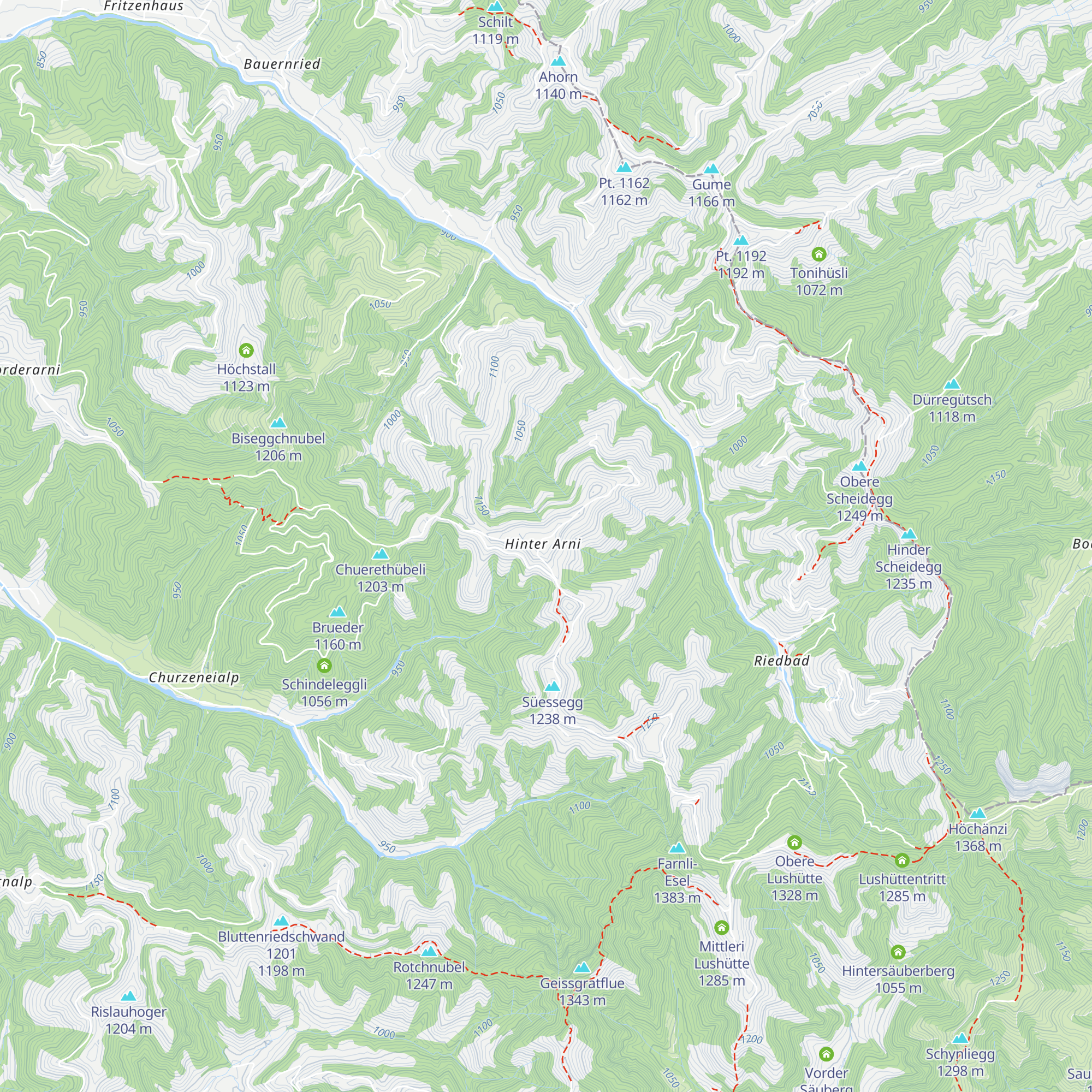 Hinterarni map