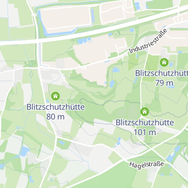 Map of Blitzschutzhütte