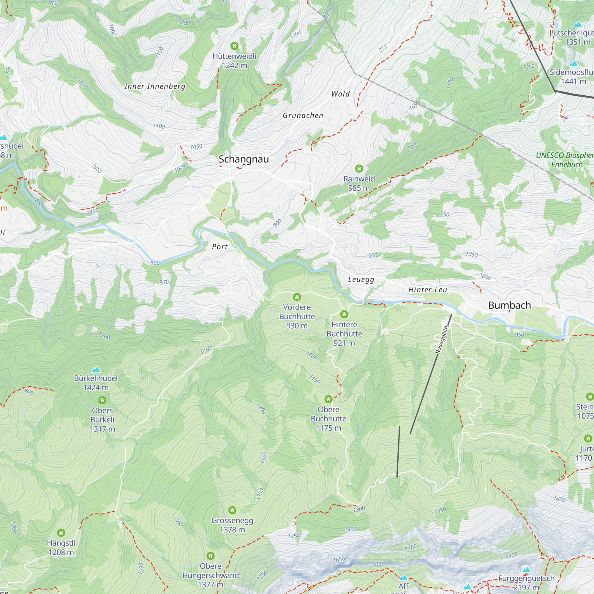 Vordere Buchhütte map