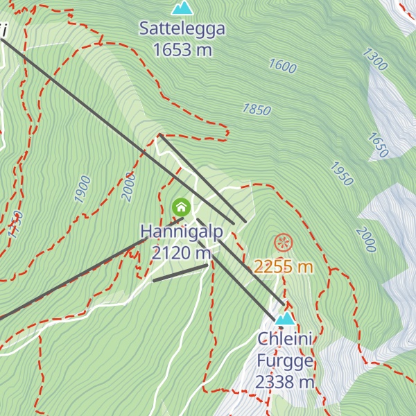 Map of Hannighüsli