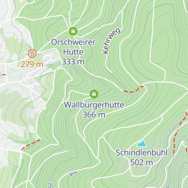 Map of Wallburgerhütte