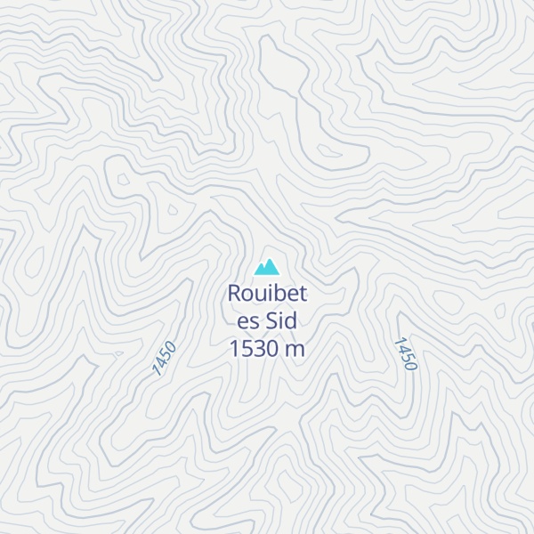Map of Rouibet es Sid