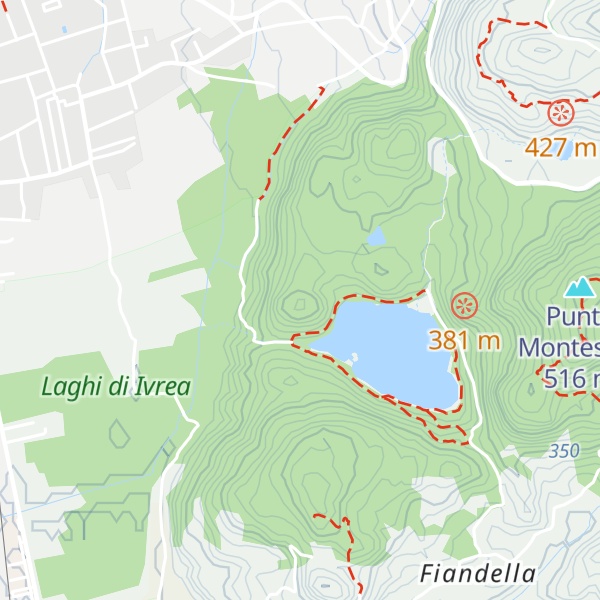 Map of Monte Andrina