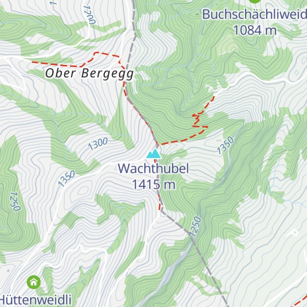 Map of Wachthubel