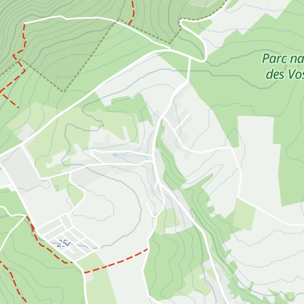 Map of Gîte L'Alsace à Cœurs