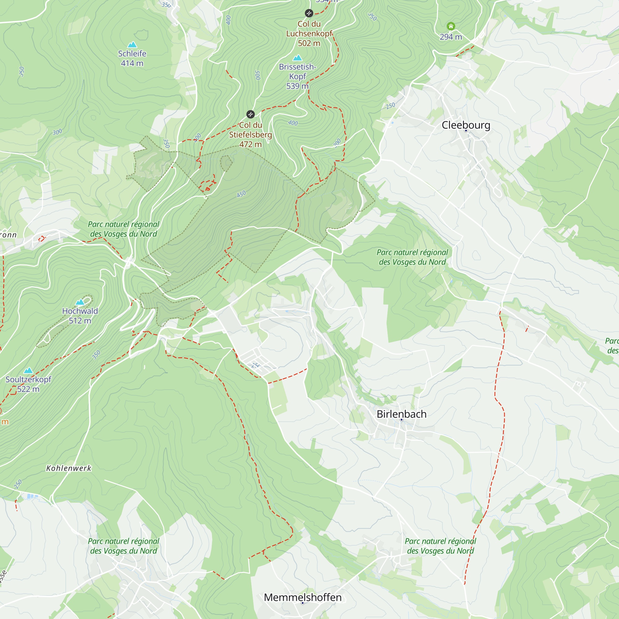 Gîte L'Alsace à Cœurs map