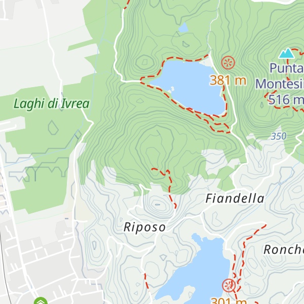 Map of Monte di Maggio