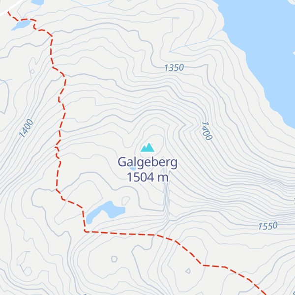 Map of Galgeberg
