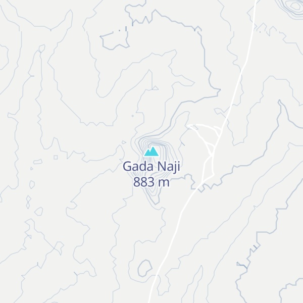 Map of Gada Naji