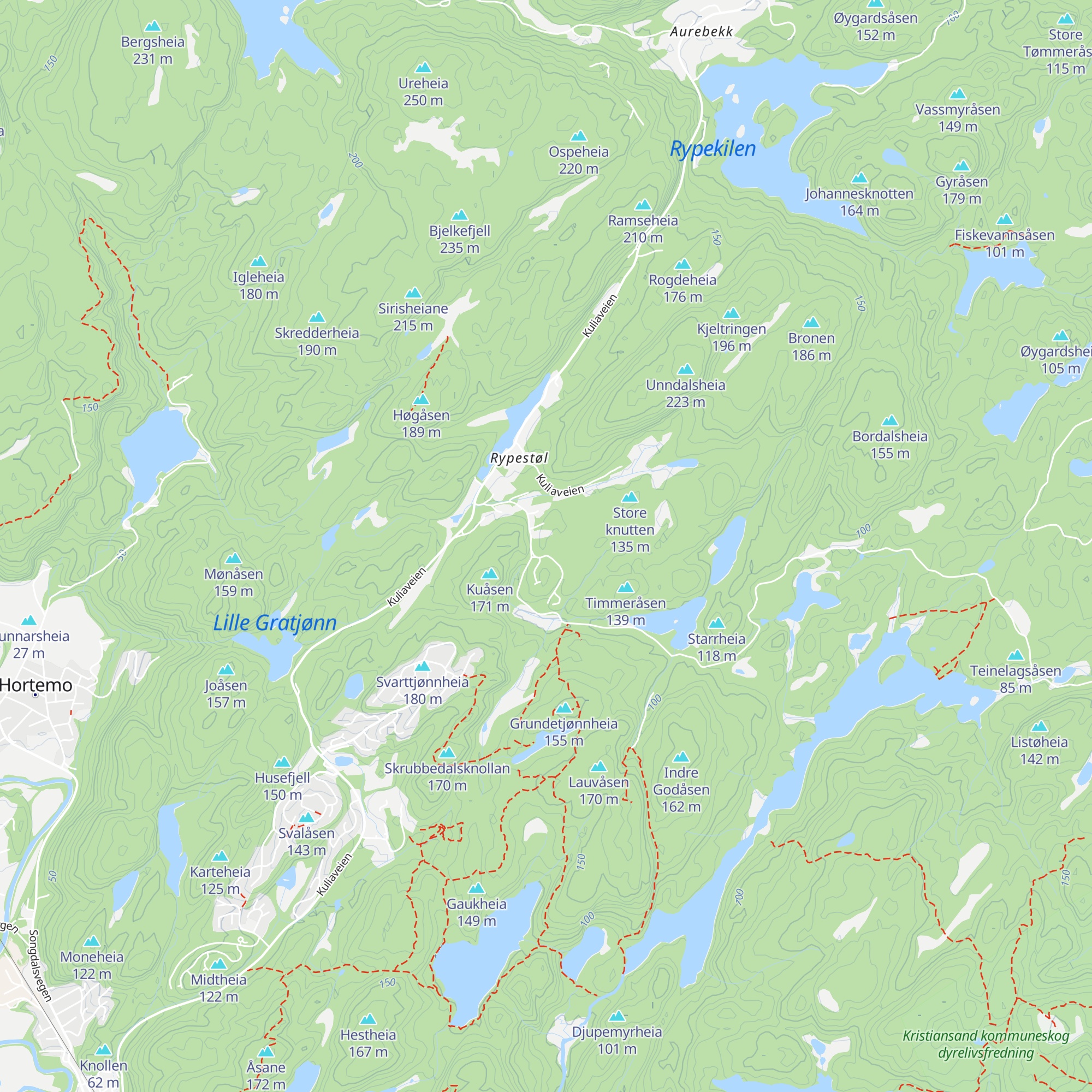 Bergstølhytta map