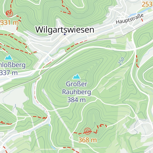 Map of Großer Rauhberg