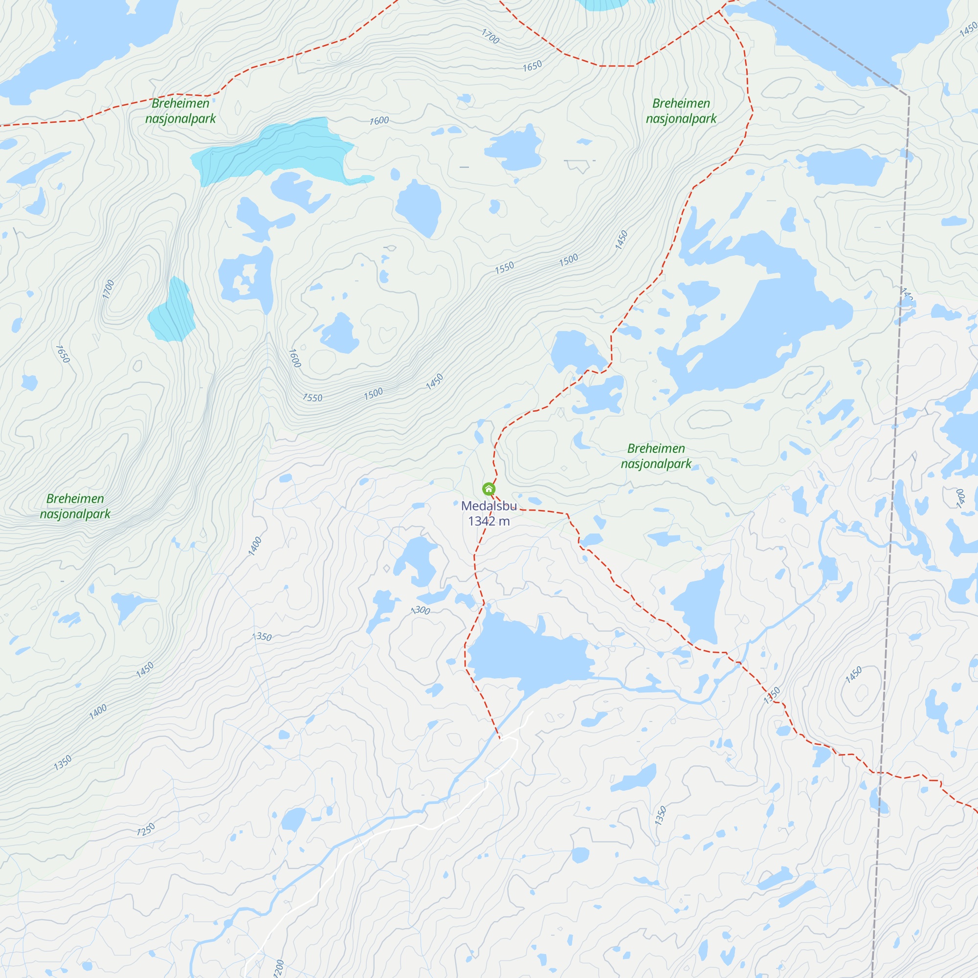 Medalsbu map