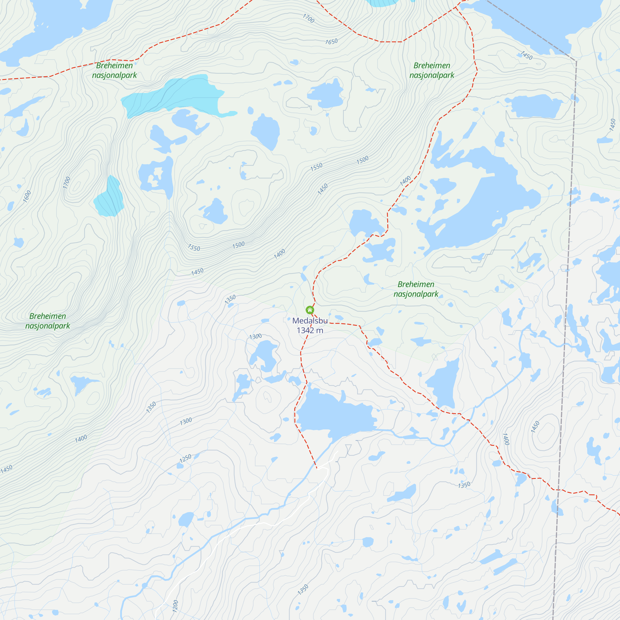 Medalsbu map