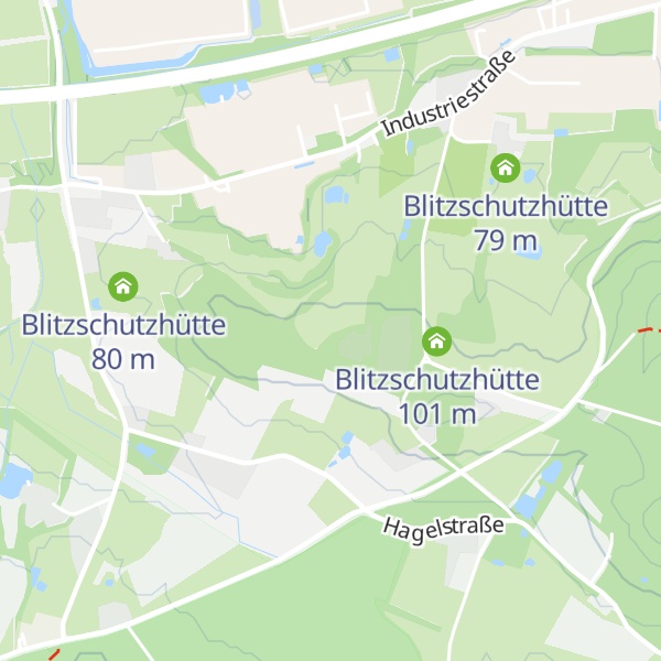 Map of Blitzschutzhütte