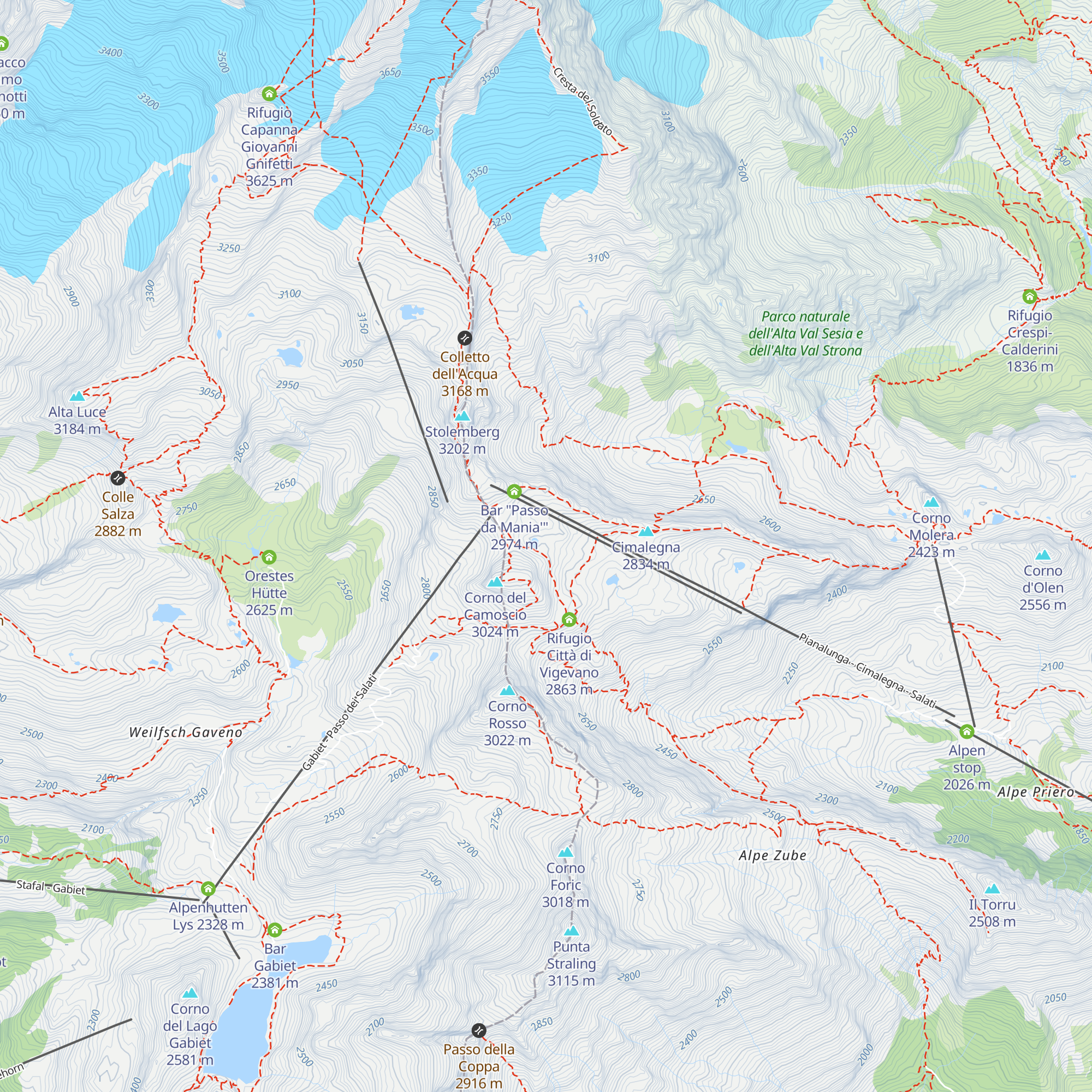 Istituto Angelo Mosso map